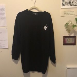 Misguided Longline Hoodie